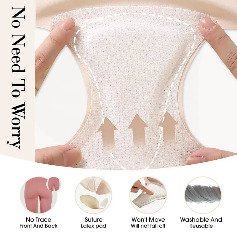 1/3Pcs Cameltoe Prevention Underwear Invisible Seamless Panties Camel Toe Concealer for Yoga Leggings