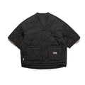 Chinese Collarless Taoist Robe Style Cotton Padded Jackets Men's Autumn Winter Half Sleeved Parkas New Retro Oversized Warm Vest