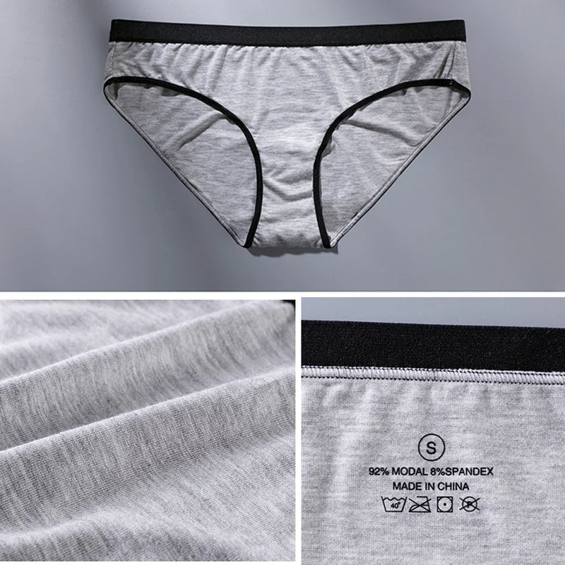 6pcs Women's Panties Sexy Underwear Women Briefs Brazilian Lingerie High Waist Female Underpants Plus Size