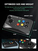 DATA FROG Y3 Arcade 4K Video Game Console With Game Arcade Keyboard Built-in 10000 Games Stick For PS1/FC/GBA Retro TV Dendy