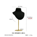 New jewelry display stand Jewelry props black metal window set necklace ring jewelry storage display rack