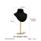 New jewelry display stand Jewelry props black metal window set necklace ring jewelry storage display rack