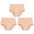 3Pcs Women's Cotton High Waist Panties Underwear Female Large Intimate Lingerie Briefs Woman Underpants Panty Panti New 2025