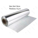 1-5PCS Disposable Tin Foil Paper Food Grade Aluminum Foil Roll Air Fryer Tin Foil Barbecue Oven Baking Paper Kitchen Accessories