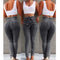 Creatively Designed Plus Size Trendy Cotton Women's Jeans Proxy Alliance Summer 2024 Street Style Cross-Border Goods In Stock