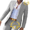 Suit for Men2-Piece Business Jacket Pants Khaki Wedding Best Man Tuxedo Slim Fit Formal Blazer Set Custom