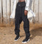 Autumn Winter Thick Sweatpants Men Side Button Sportswear Solid Brand Male Sweat Pants Oversize Clothing 2023 Hip Hop Black Grey