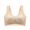 Top High Quality Lace Ladies Underwear Sexy and Comfortable No Steel Rings Fixed Cups Gathered Small Large Size Bra Thin Section
