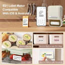 Niimbot B1/B21 Label Thermal Printer Mini Pocket Barcode Maker Bluetooth Printers Self-adhesive Sticker Machine With GiftLabel
