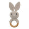 1PC Wooden Baby Rattles Toy Rotating Animal Shaped Matching Blocks Toy Baby Exercise Coordination Puzzle Montessori Toy Kid Gift