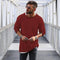 2023 Spring Men's Casual Solid Color Fashion Knitted Shirt O Neck Long Sleeve Knit Pullover Loose Soft Sweater Coats Men Tops