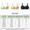 SUJIIN Wireless Bra for Big Breasts Women Push Up Full-Coverage Large Size Bra Ladies Seamless Comfort Smoothing Bralettes MX313