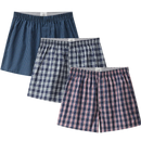 3-4Pcs Cotton Mens Boxers Shorts Loose Sleep Underpants High Quality Printed Casual Panties Comfortable Homewear Men Underwear