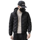 Thickened Fleece-Lined Cotton Coat New Trendy Men's Casual Youth Jacket Versatile Padded Top For Winter