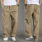 95%Cotton Men's Cargo Pants Summer Work Wear Spring New In Large Size Casual Climbing Joggers Sweatpants Hombre Autumn Trousers