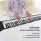 88 Key Portable Piano Handroll Electronic Piano Environmental Silicone Foldable Piano Home Practice for Travel Beginners
