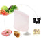 Thickened Fresh-keeping Silicone Food Storage Bag Three Color Double Gauge Zipper Reusable Zip lock Bag Kitchen Food organizer