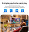smart tv 21.5 inch Android Smart Gaming Monitor Touch Screen Rotatable WIFI Floor Standing Smart  Work Studying Workout mini TV