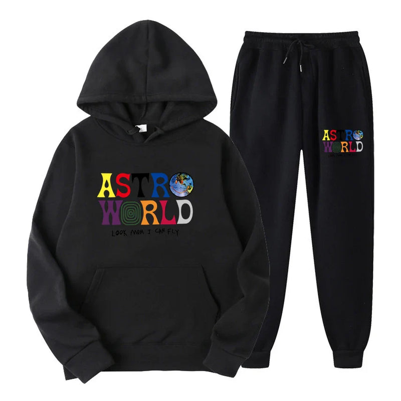 New Spring and Autumn Men's Sets Hoodies+Pants Sport Suit Casual Sweatshirts Tracksuit Running Sets Male Sportswear 2 Pieces