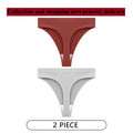 CINOON 2Pcs/Lot Women Sexy 5 Color Panties Low-waist Comfort Underwear G String Thong Breathable Lingerie Temptation Intimates