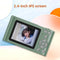 4K Digital Camera Camcorder 48MP Digital Video Camera 2.4" Screen 16X Digital Zoom Anti-shake Face Detection Beauty Effect