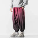 New Japanese Style Mens Jogger Pants Casual Reflective Trousers Men 2023 Streetwear Loose Fashion Sweatpants Male Large Size 5XL
