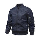 Solid Color Bomber Jacket Men Fashion Aviator Baseball Jacket New In Outerwears Spring Autumn Ropa Hombre Jackets For Men S-5XL