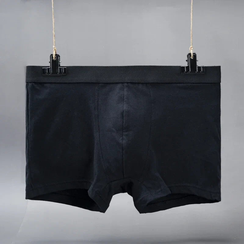 Plus Size L-5XL Men's Cotton Panties Boxer Intimate Underware Homme Boxers Thermal Shorts for Boy Sexy Lingerie Underpant