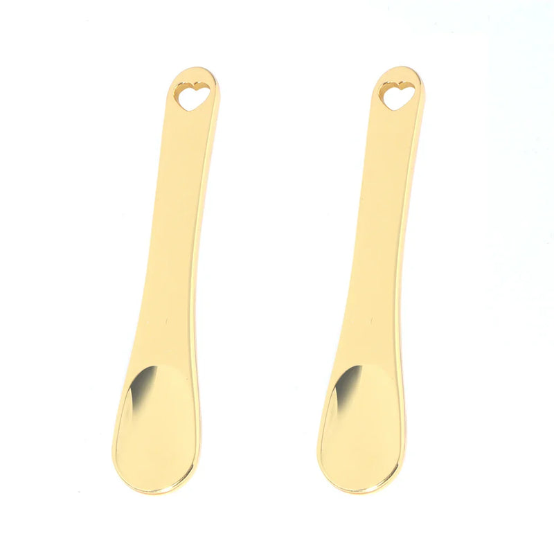 2pcs Face Spatula Massager Eye Cream Spoon Stick Skincare Beauty Tool Makeup Applicator Beauty Instrument Mini Scoop Cosmetic
