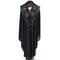 Middle East Africa Hot Sale Muslim Long Robe Shoulder Cover Hooded Cloak Batwing Sleeve Glittering Rhinestone Women's Dress
