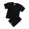 2024 Teenage Girls Summer Sport Outfits Solid Cotton Breathable Kids Clothes Children Korean Lounge Tracksuit Kids Sport Suit
