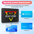 PlayZone 1TB Portable External Game SSD Handheld Game Console For Xbox/PS4/PS3/PS2/Switch Built-in 16000 Games For Win PC/Laptop