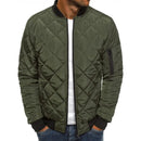 2023 Autumn and Winter Men's Casual Wide Songdema Fashion Versatile Personalized Jacket Diamond Plaid Cotton Dress