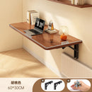 Wall foldable desk wall mounted Folding desk against the wall study Table Home wall hanging computer desk balcony wall bar table