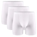 DAVID ARCHY Mens Underwear Modal Pouches Boxer Briefs with Fly Soft Breathable Dual Pouch Mens Boxers Fitness Sweatpants Quick