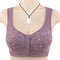 Comfortable Cotton Bras For Women Wireless Bra Front Closure Underwear Soft Lingerie Large Bust