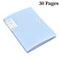 A4 File Folder Display Book 30/60 Pages Transparent Insert Paper Document Organizer Bag Office School Supplies Stationery
