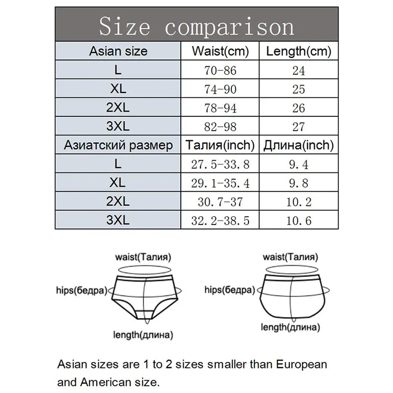 New Loose Boxer Briefs for Men Popular Elastic Comfortable Breathable Letter Printed Men's Dedicated Side Opening Underpanties