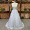 RODDRSYA Spaghetti Straps Glitter Wedding Dress Women V-Neck Applique Backless Boho Vestidos De Novia Sweep Train Customized