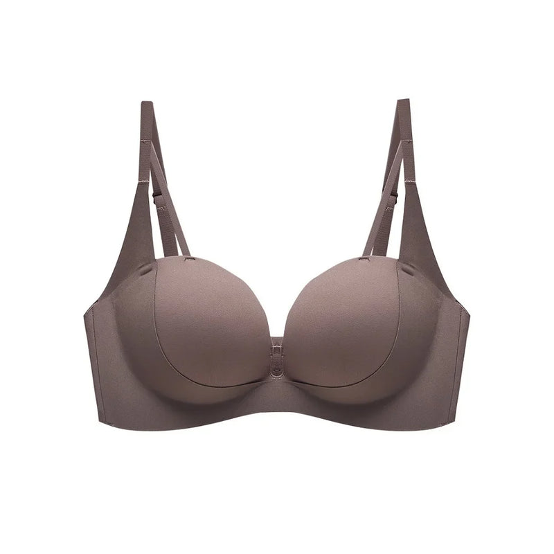 Musebree Women's Push Up Bra Ladies Girls Seamless Bra Sexy Beauty Back Wireless Bra Comfortable Breathable Bralette Women Bra