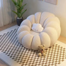 Creative Pumpkin Shape Single Lazy Sofa Bedroom Balcony Living Room Lounge Chair Detachable Washable Living Room Furniture