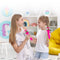 Kids Microphone with Stand Karaoke Mic Speaker with Lights Music Instrument Toys Singing Machine Birthday Gift for Girl Boy