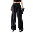 Y2K Baggy Cargo For Women Drawstring Elastic Low Waist Parachute Sweatpants Loose Hippie Pants Trousers
