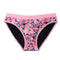1pcs Girls Children Cotton Menstrual Panties For Teenager Printing Fabric Underwear 4-Layer Medium Flow Absorption Ladies Briefs