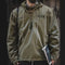 Spring Autumn Retro Cargo Drawstring Workwear Army Pullover Hood New Hoddies Military Male Windbreaker War Coat Work Clothes