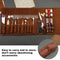 KRABALL 48/72pcs Leather Craft Sewing Working Tools Kit with Upholstery Thread Awl Needles Thimble for Repair Stitching DIY