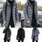 New Male Winter Warm Long Outwear Hooded Thicken Mid-length Hooded For Men Warm Coat Winter Puffer Jacket Fashion Parka Overcoat