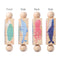 1PC Wooden Baby Rattles Toy Rotating Animal Shaped Matching Blocks Toy Baby Exercise Coordination Puzzle Montessori Toy Kid Gift