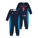 2024 F1 Racing Competition Baby Enthusiast Cycling Jumpsuit Hot Selling MAX VERSTAPPEN Baby Boy Girl Clothing Bull Crawling Suit