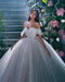 LORIE Shiny Glitter Princess Wedding Dresses A Line Off The Shoulder Bride Dress Sweetheart Neck Dubai Wedding Gowns Customized